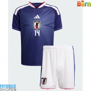 Billiga Japan Junya Ito #14 Hemmatröja Barn VM 2026 Kortärmad (+ Korta byxor)